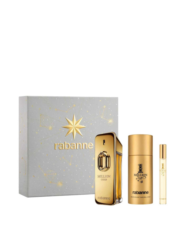Million Gold Edp Intense 100ml 3-Piece Gift Set